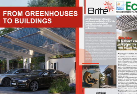 Brite Solar integrates clean energy into modern buildings through semi-transparent photovoltaic solutions.